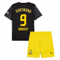 Borussia Dortmund Serhou Guirassy #9 Replica Away Minikit 2024-25 Short Sleeve (+ pants)